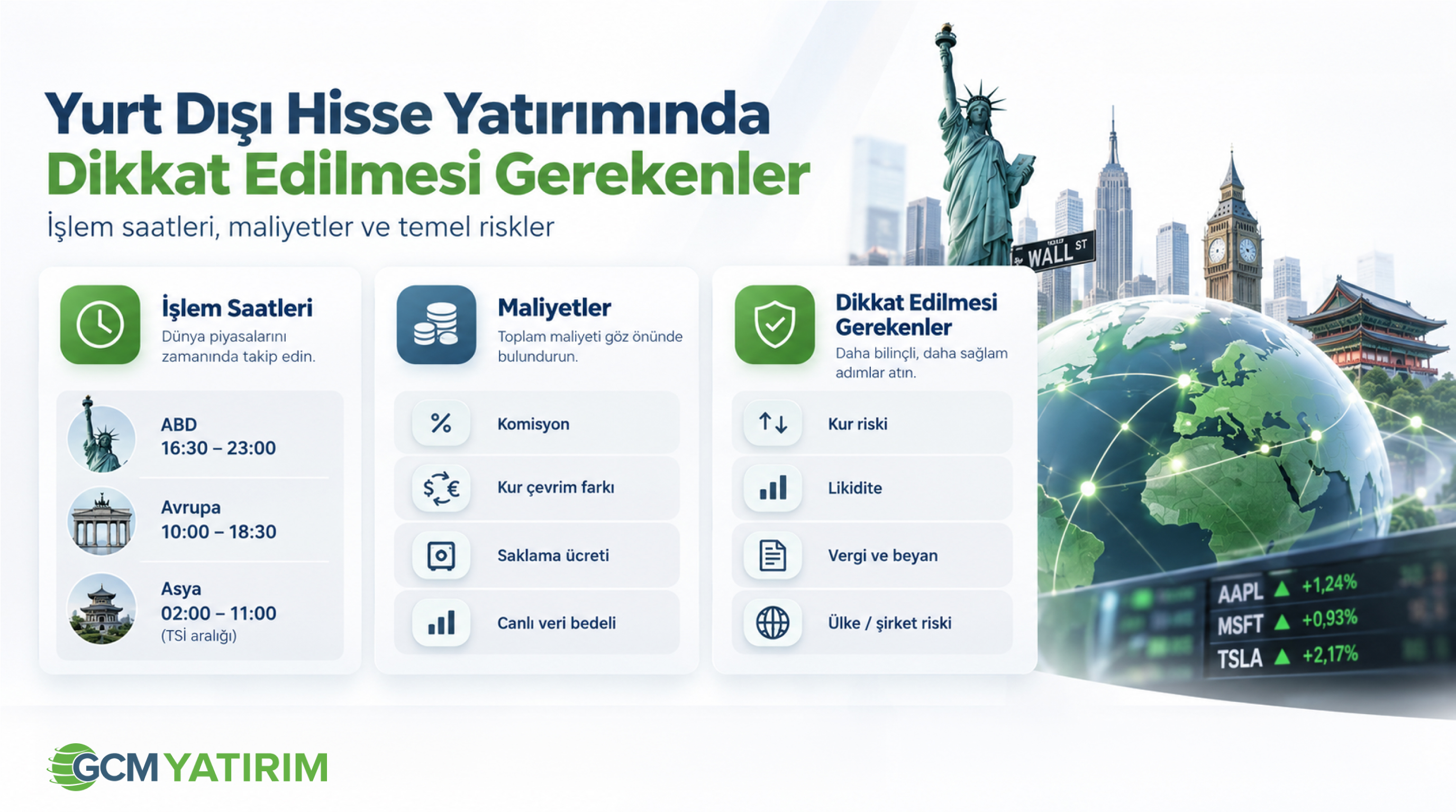 yabancı hisse senedi alırken dikkat edilmesi gerekenler