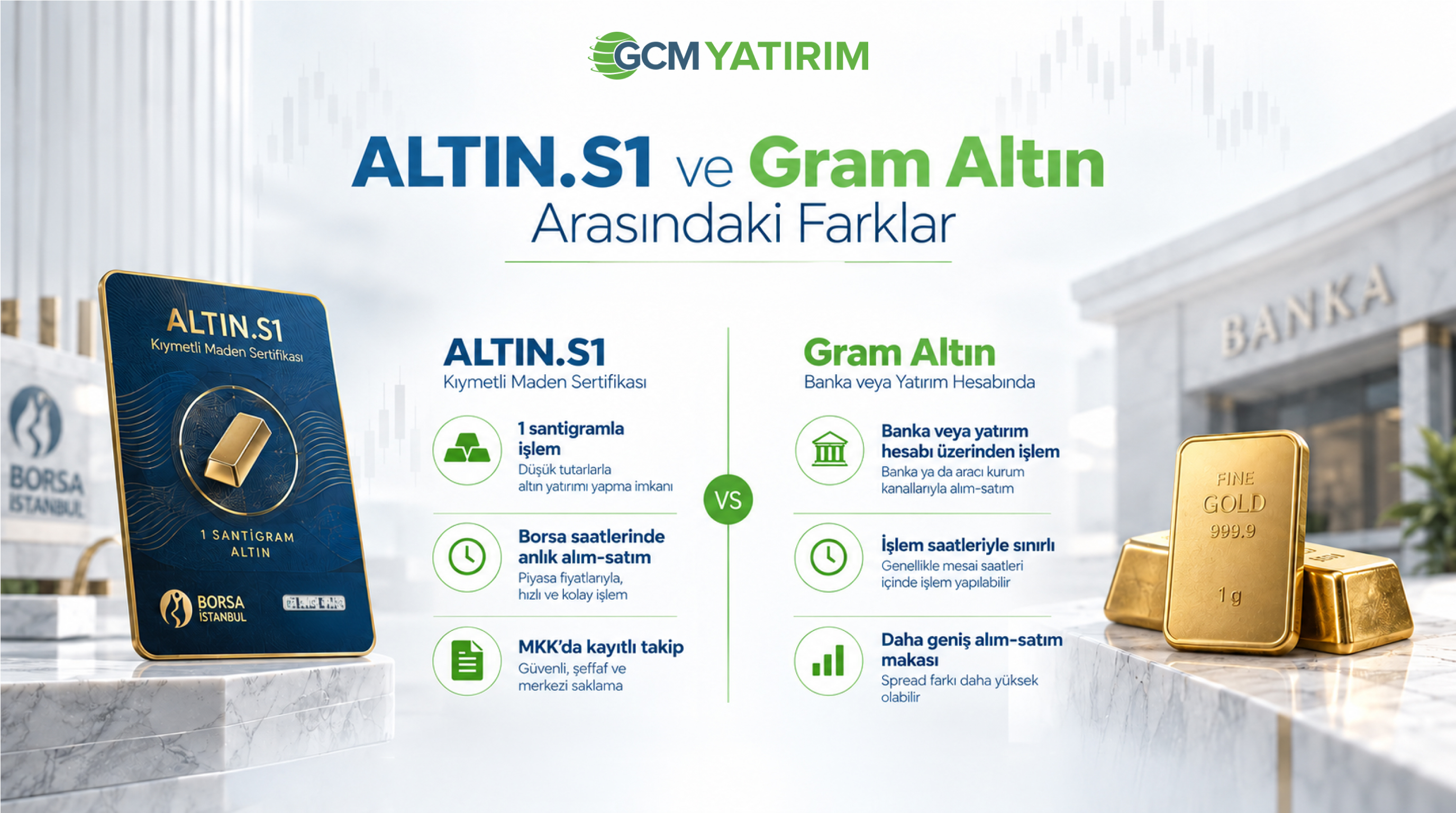 gram altın ve altıns.s1 farkları