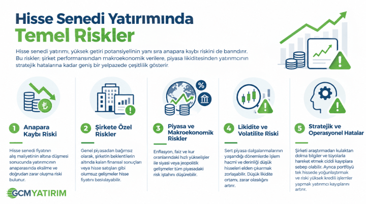hisse yatırımında temel riskler