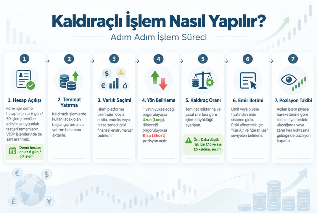 kaldıraçlı işlem nasıl yapılır