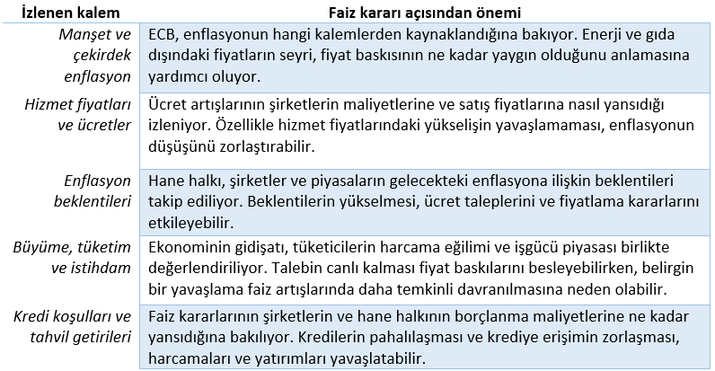 ANALİZ- ECB: Faiz kararında enerji şokunun yayılma riski belirleyici (GCM Yatırım)