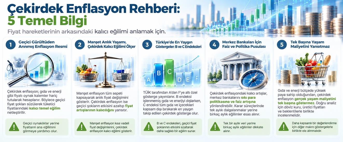 &ccedil;ekirdek enflasyon nedir